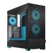 Fractal Design Pop Air Window, Midi Tower, schwarz - blau mit RGB Fans