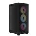 Corsair iCUE 2000D Mini Tower mit RGB Lüfter, schwarz